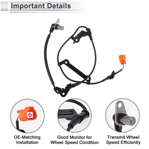 Honda HR-V (1999-2006) Front Left ABS Wheel Speed Sensor