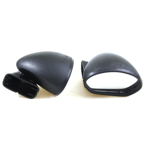 Mazda 323 / 808 / 616 / R100 / RX2 / RX3 / 929 / RX4 Black Door Mirror x2