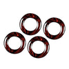 Benz E Class 4 Pcs Fire Red Door Lock Pin Covers (2015-2021)