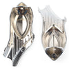 Indian Scout 2015-2016 () Chrome Rear Swingarm Axle Bolt Covers