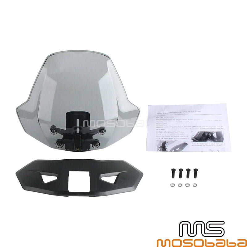 Can-Am Ryker 600 ACE, Sport 900 ACE, Rally 900 ACE Smoke Windshield
