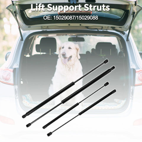 Chevrolet Suburban 1500 Rear Window Glass & Lift Supports (2007-2014)