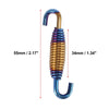 Motorcycle Set 34mm 1.34" Motorcycle Exhaust Pipe Spring with U Shape Hook