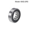 P6 Deep Groove Ball Bearings 15x32x9mm Double Sealed Chrome Steel