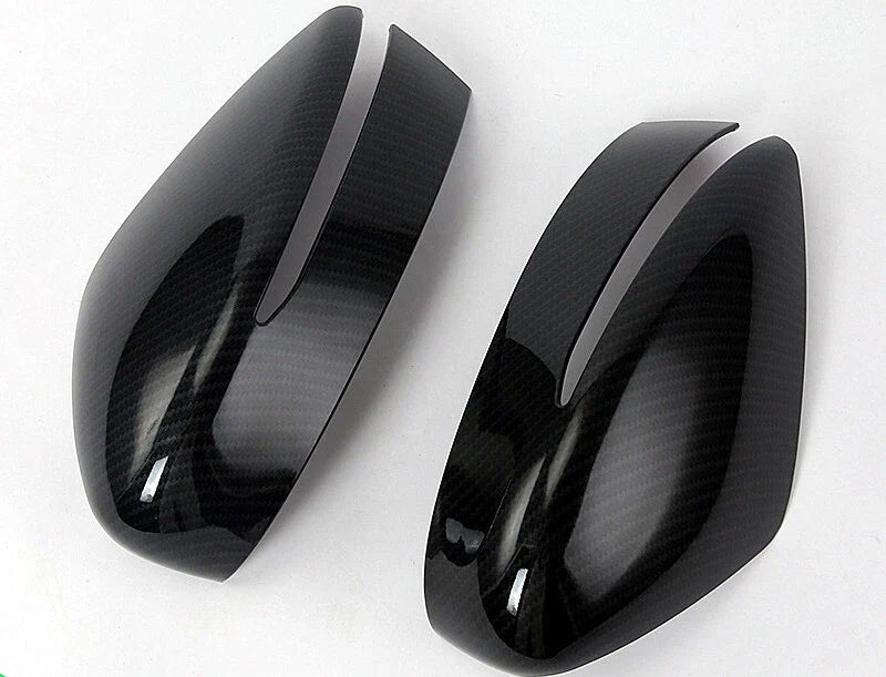 Nissan Kicks 2 x Carbon Fiber Mirror Side Lid Cover Trim (2016–2020)