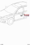 Toyota Aurion GSV40 Right Mirror Repeater Turn Signal Lamp