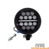 Harley Dyna Softail Sportster 5.75'' LED DRL Headlight Lights w/ Bucket