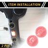 Jeep Wrangler JK Roof Top Mounting Knob Screw Cover  Pink (2007-2017)