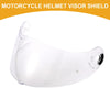 X-803 Resin Clear Motorcycle Helmet Visor Shield 3-Snap