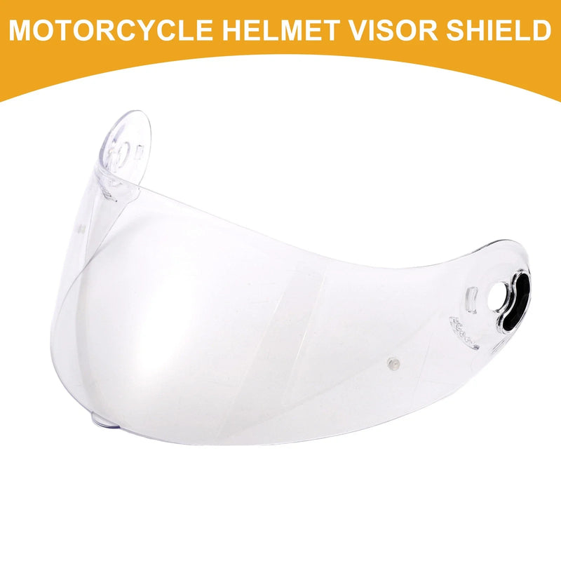 X-803 Resin Clear Motorcycle Helmet Visor Shield 3-Snap