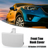 BMW 7 Series 750Li 760i White Gray Front Bumper Tow Hook Cover