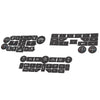 Car Interior Accessories Stickers Repair Decal Button