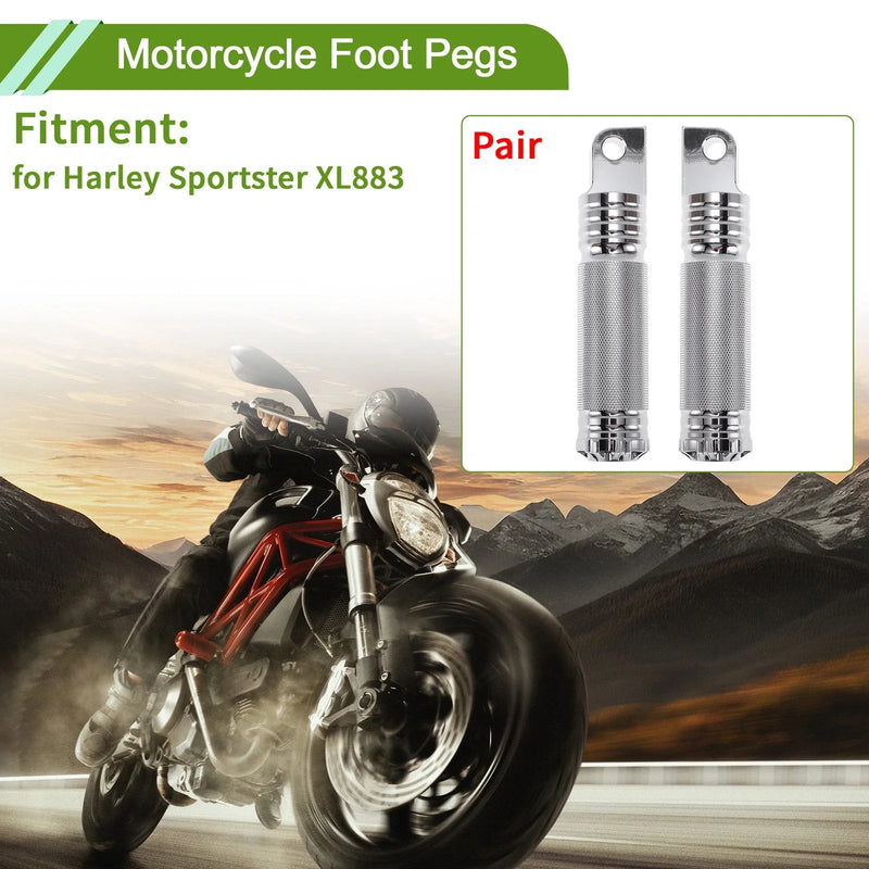 Harley Sportster XL883 Foot Pegs 2 x Front & Rear
