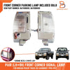 Nissan D21 Navara Pickup Chrome Corner Parking Lamp Light (1990-1997)