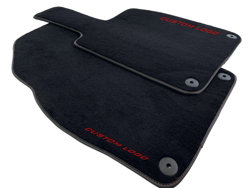 Porsche 986 Boxster Custom Black Carpet Floor Mats (1996-2004)