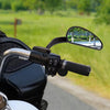 Harley Touring, Glide, Softail, Dyna Black Rearview Mirrors
