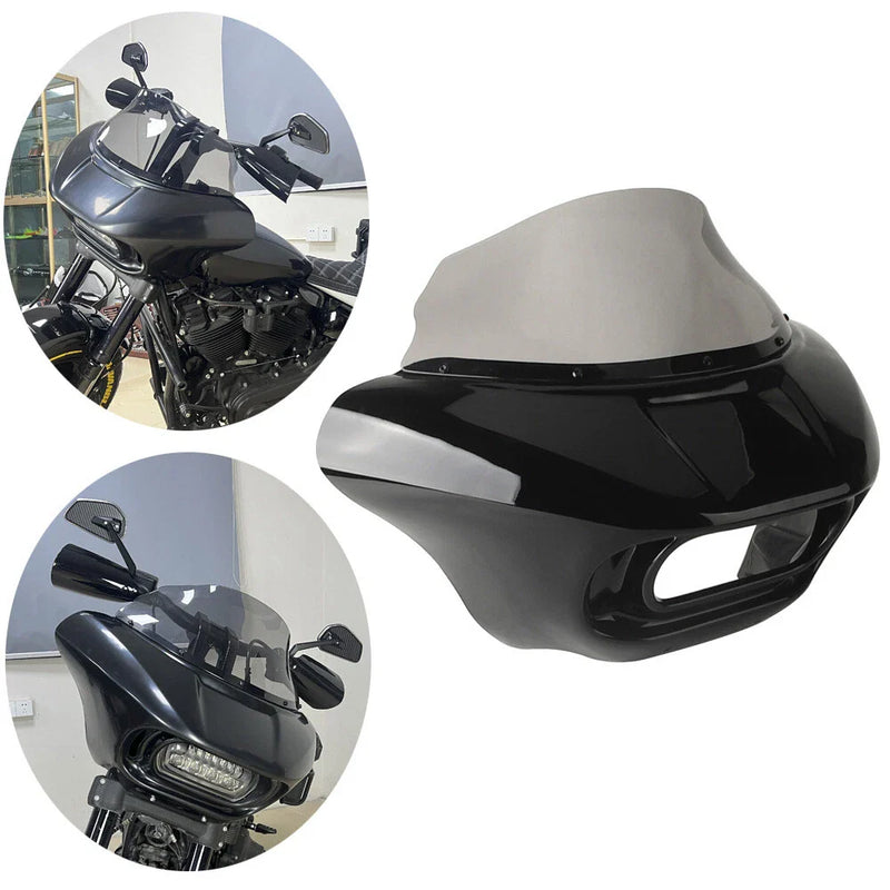 Harley Softail Fat Bob FXFB FXFBS 9" Windshield Headlight Fairing (2018)