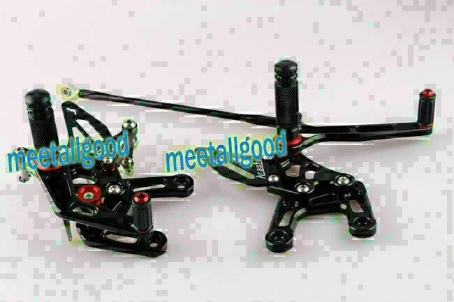 Kawasaki Ninja ZX10R 2011-2015 Black Rearset Rear Kit