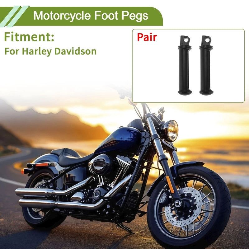 Harley Davidson Foot Pegs / 1 Pair / Motorcycle
