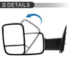 Dodge Ram 2500 3500 2003-2009 with Puddle Lamps - 1 Pair Tow Mirrors