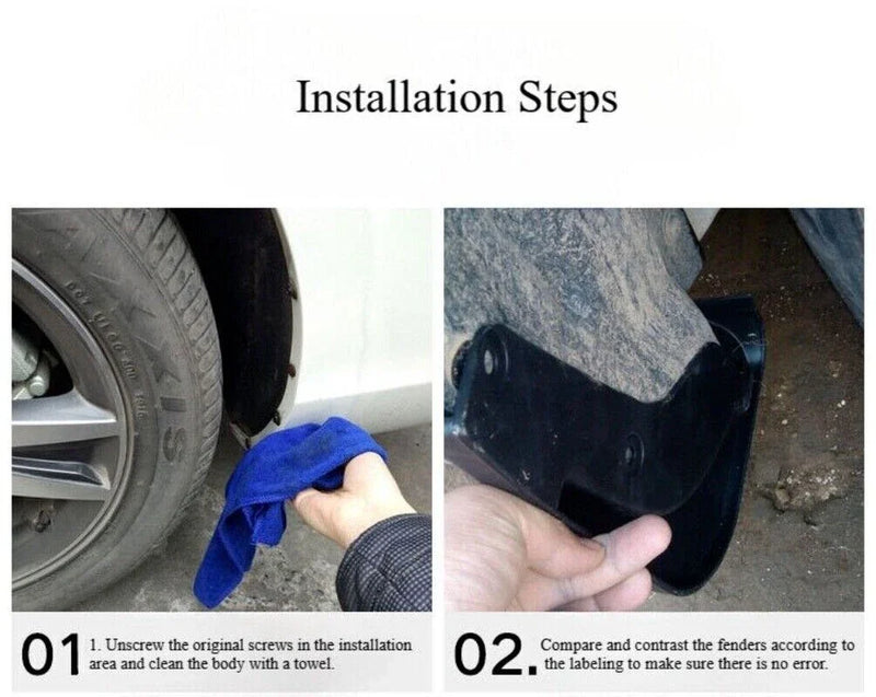 Subaru Outback 4 x Fender Soft Fender Modification (2021–2025)
