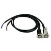 Handlebar 12V Blue LED Motorcycle Switch Waterproof