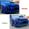 Subaru WRX STI VA Front Bumper Side Fin C Canards Splitter (2014–2016)