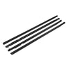 Mazda 3 BK Sedan (2004-2009) 4 x Black Window Belt Weatherstrips