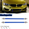 Adjustable 7.9"-11" Front Bumper Lip Splitter Rod Strut Tie Bar Support