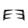 22-23 BMW X3 G01 LCI w / M-Sport Gloss Black Rear Bumper Vent Side Canard