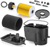 Yamaha Golf Cart Air Filter Box Cover Cap w/ Seal Hook (1985–1995)