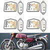 CB350F 4 x Carburetor Rebuild Kit (1972–1974)