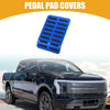 Ford F-150 (2015-2023) Black Blue Foot Rest Pedal Cover Pad