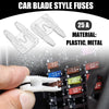 Car 50 Pcs 25AMP APM/ATM Blade Fuses Short Circuit Protection