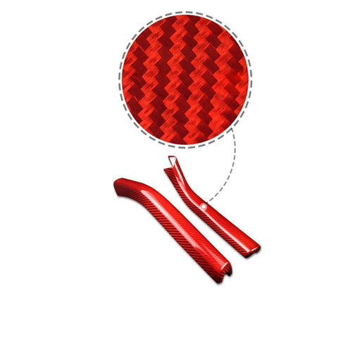 Chevrolet Camaro 2010-2015 Red Carbon Brake Cover Trim (2010-2015)