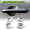 Mitsubishi Outlander Chrome Silver Door Handle Cup Protectors 4 Pcs