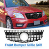 Mercedes-Benz GLK300 2010-2012 Gloss Black Front Upper Bumper Grille