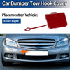 Mercedes-Benz C-Class Front Car Bumper Tow Hook Cover (2007-2010)