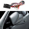 Foldable Auto Side Rearview Mirrors Convenient Remote Control
