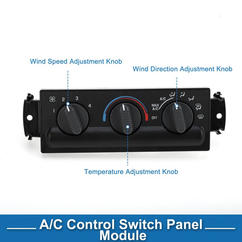 Chevrolet Blazer HVAC A/C Heater Climate Control Panel (1998-2004)