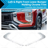 Mitsubishi ASX Chrome Trim Lower Bumper Molding (2010-2023)