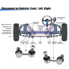 Nissan X-Trail Front Stabilizer Bar Links (2005-2006)