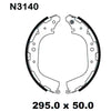Nissan Pathfinder R50 1995-2005 4X4 V6 VG33E 3.3L Drum Rear Brake Shoes Set