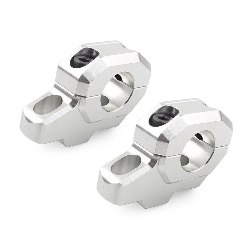 Kawasaki Z900RS CNC Chrome Handlebar Riser Adapter (2018-2023)