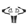 BMW Z4 (2003-2008) 5 Pcs Steering Wheel Cover Trim Black Carbon Fiber