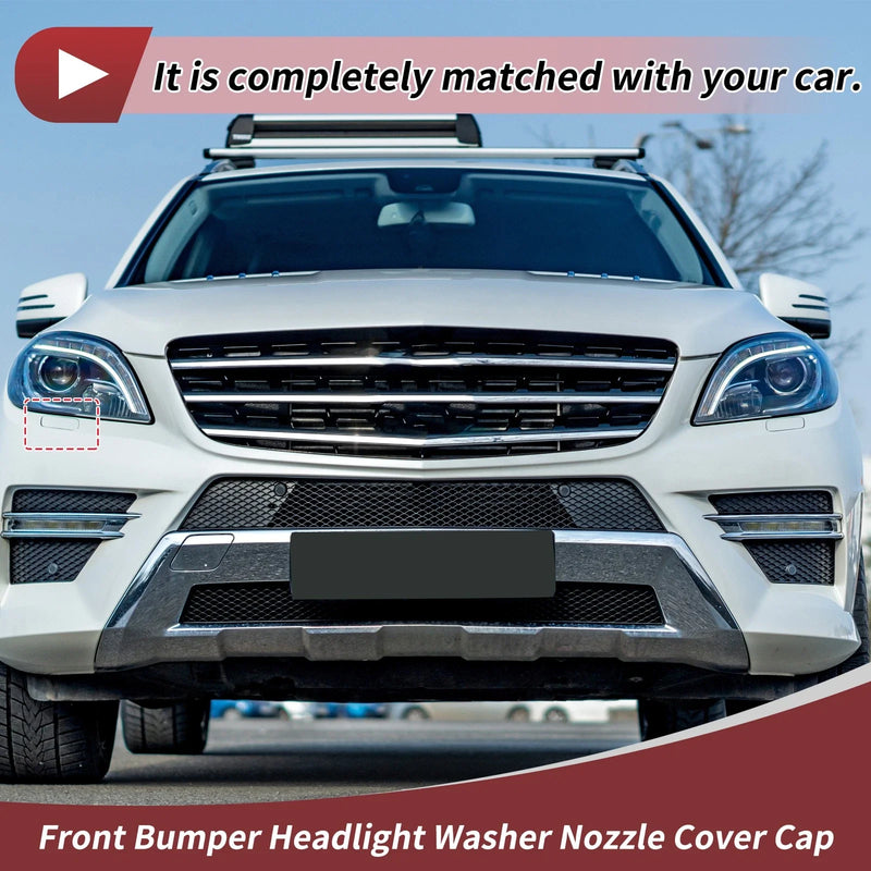Mercedes-Benz ML350 (2012-2015) 1 x White Front Right Washer Nozzle Cover