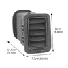 Chevrolet 2000-2006 Dark Grey Right Side Air Conditioning Outlet