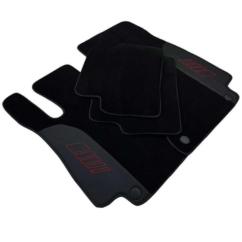 Mercedes Benz S-Class W221 Long Black Floor Mats (2005-2013)