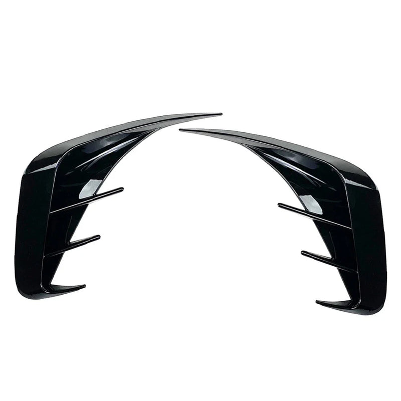 BMW 3-Series 2 x Rear Bumper Canards Lip Splitter Fins (2019-2022)