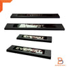 Ford Everest 4x Black Door Step Protectors Sill Scuff Plates (15-22)